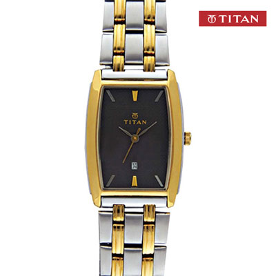 "Titan Gents Watch - 1163BM02 - Click here to View more details about this Product